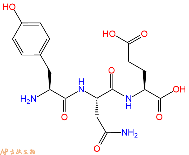 专肽生物产品三肽Tyr-Asn-Glu