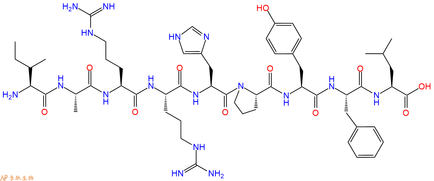 专肽生物产品升压素 Kinetensin103131-69-7