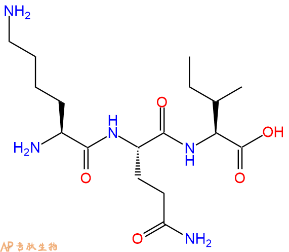 专肽生物产品三肽Lys-Gln-Ile