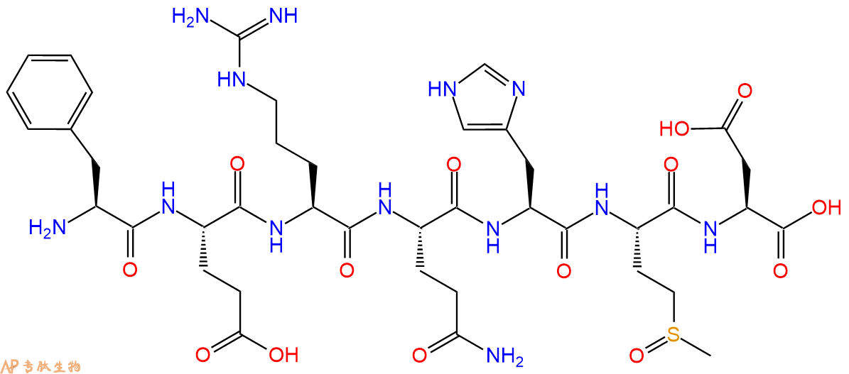 专肽生物产品七肽FERQH-M(O)-D7445-00-3