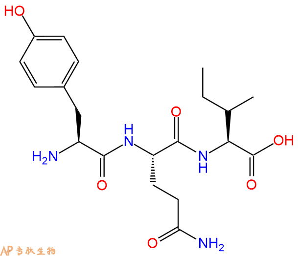 专肽生物产品三肽Tyr-Gln-Ile