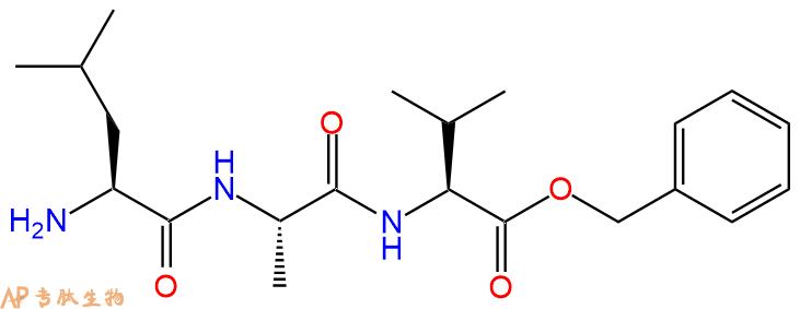 专肽生物产品三肽Leu-Ala-Val-苄酯化1565841-44-2
