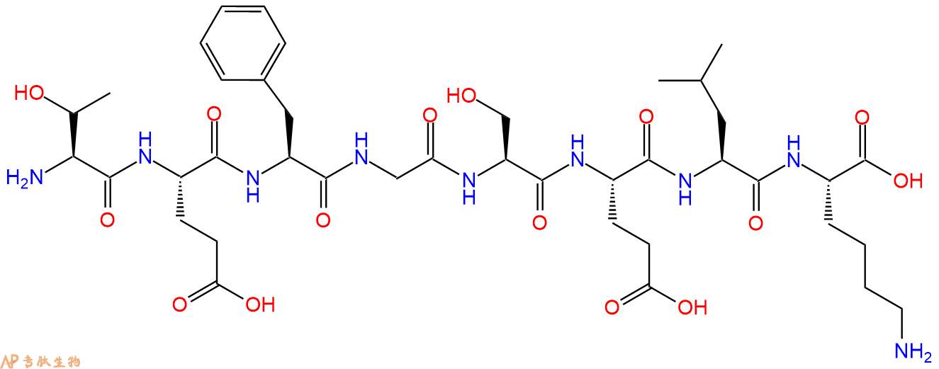 专肽生物产品八肽TEFGSELK139024-50-3