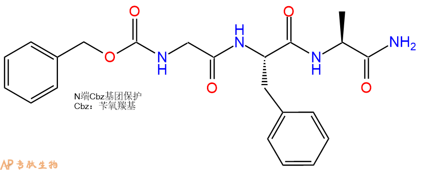 专肽生物产品三肽CBzl-Gly-Phe-Ala-NH277133-85-8