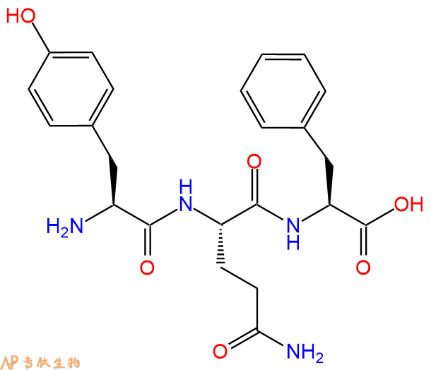 专肽生物产品三肽Tyr-Gln-Phe