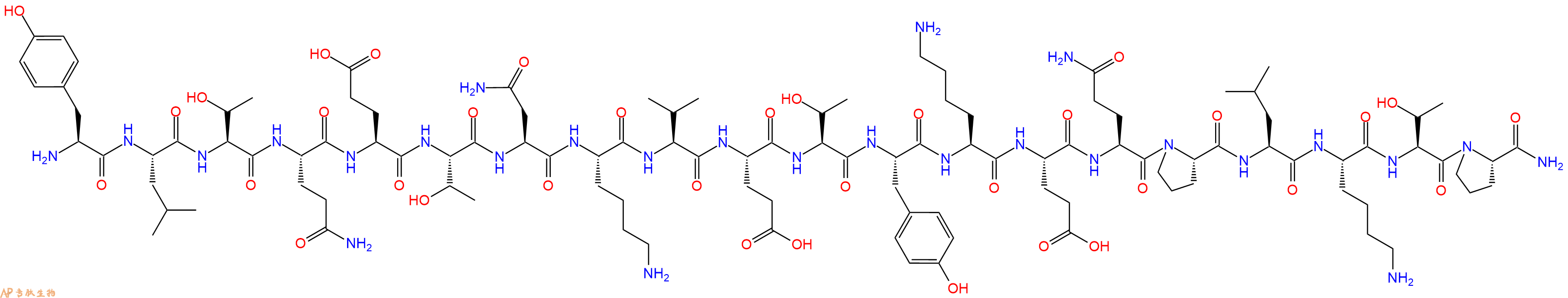 专肽生物产品甲状旁腺激素 pTH-Related Protein (67-86) amide (human, b134981-49-0