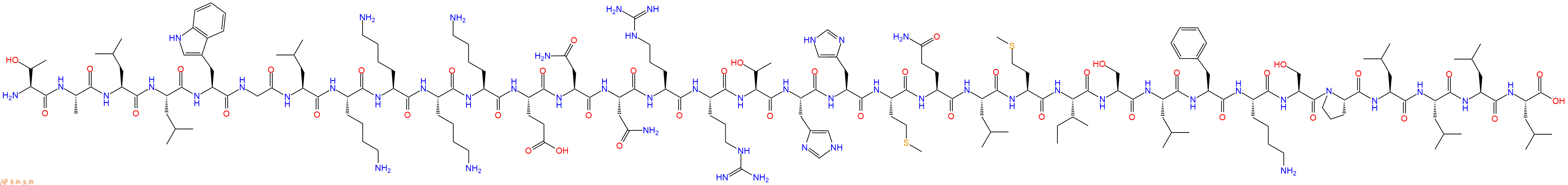 专肽生物产品甲状旁腺激素 Parathyroid Hormone-Like Peptide (PLP) (140-173) (Human)139872-85-8