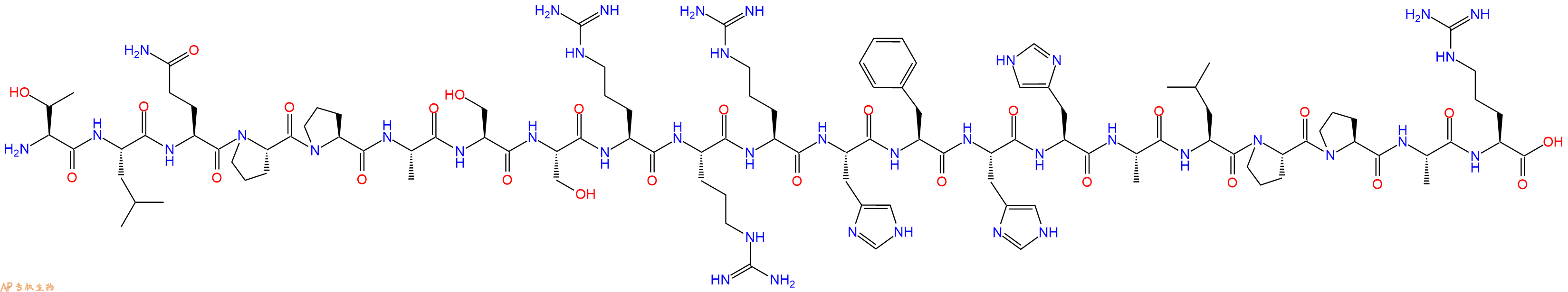 专肽生物产品TLQP-21 (mouse, rat)、Neurosecretory Protein VGF (556-576) (mouse, rat)、 VGF (non-acronymic) (556-576) (mouse, rat)869988-94-3
