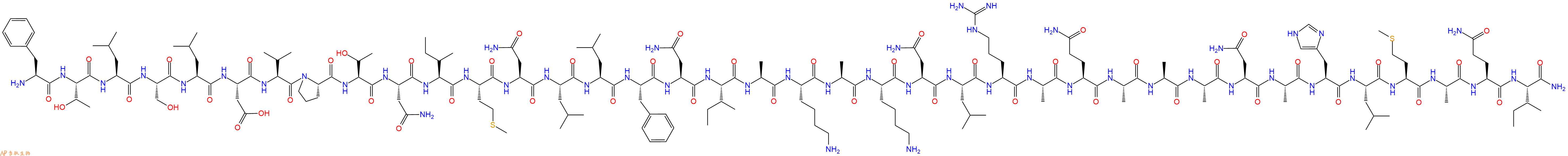 专肽生物产品尿皮质素III、Urocortin III (human)、Stresscopin (3-40) (human)357952-09-1