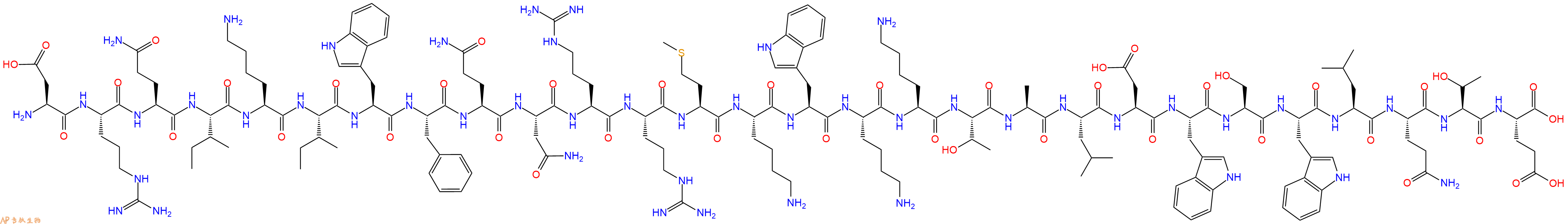 专肽生物产品IKK&gamma; NBD Inhibitory Peptide372146-18-4
