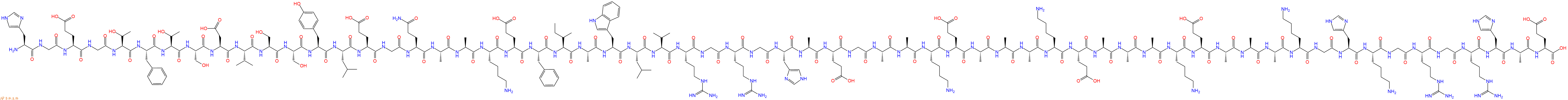 专肽生物产品His-Gly-Glu-Gly-Thr-Phe-Thr-Ser-Asp-Val-Ser-Ser-Ty