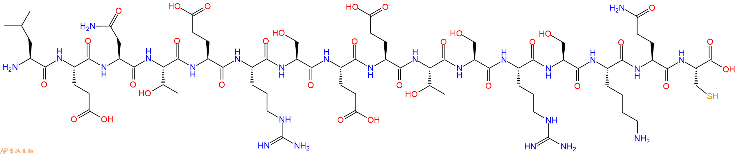 专肽生物产品十六肽LENTERSEETSRSKQC