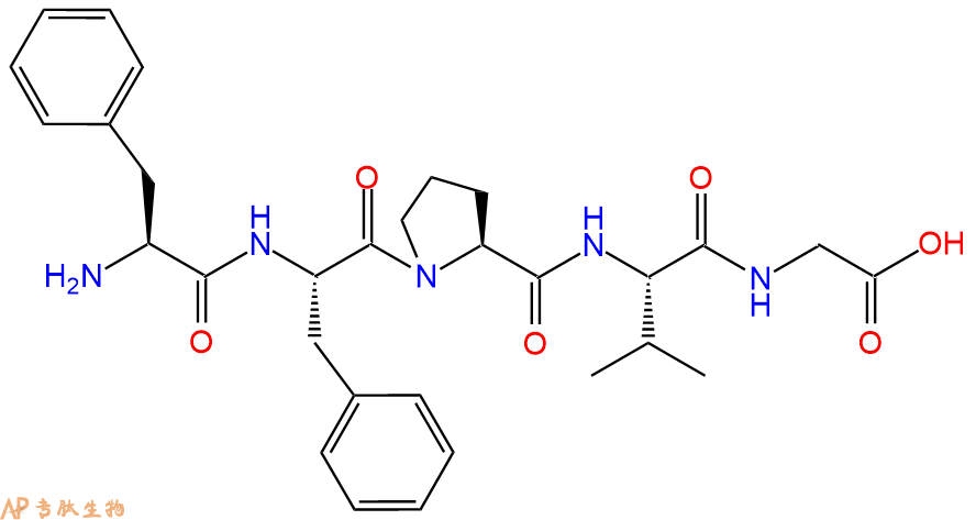 专肽生物产品五肽Phe-Phe-Pro-Val-Gly