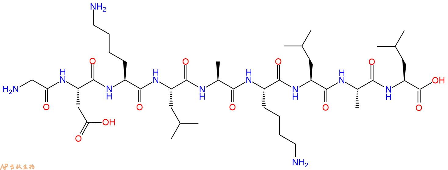 专肽生物产品九肽GDKLAKLAL