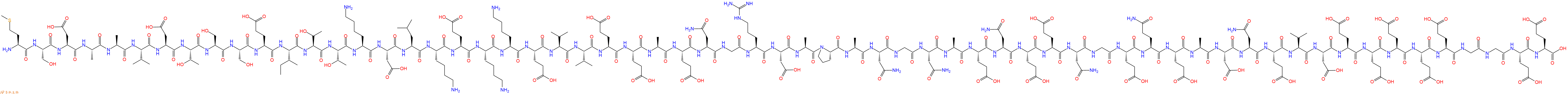 专肽生物产品Met-Ser-Asp-Ala-Ala-Val-Asp-Thr-Ser-Ser-Glu-Ile-Th