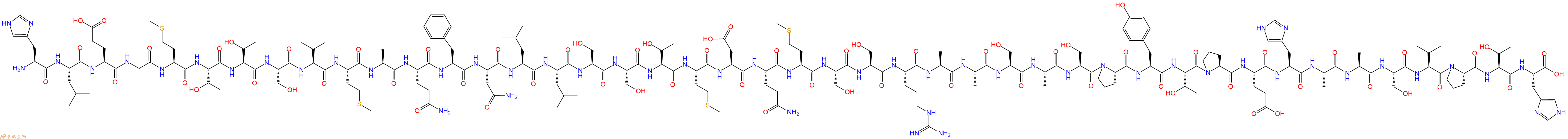 专肽生物产品His-Leu-Glu-Gly-Met-Thr-Thr-Ser-Val-Met-Ala-Gln-Ph