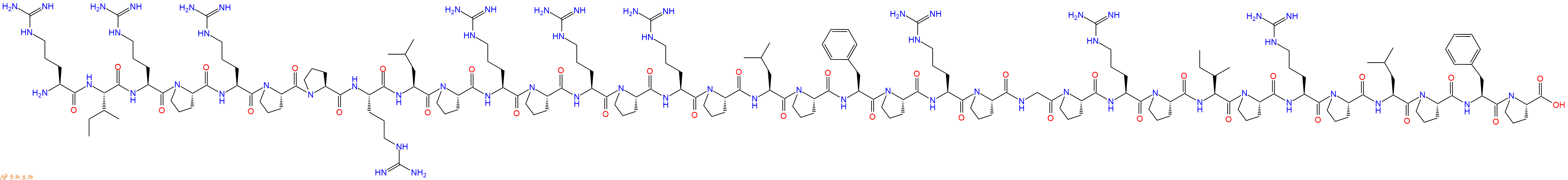 专肽生物产品Arg-Ile-Arg-Pro-Arg-Pro-Pro-Arg-Leu-Pro-Arg-Pro-Ar