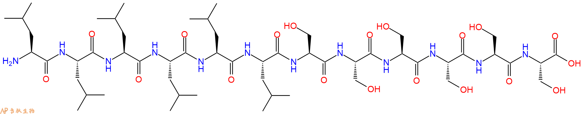 专肽生物产品十二肽LLLLLLSSSSSS