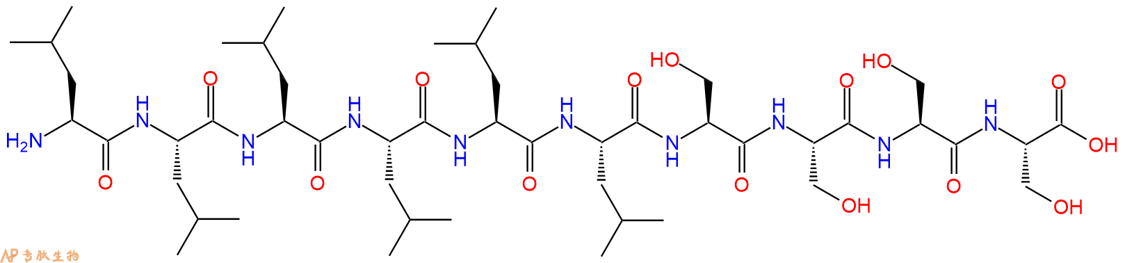 专肽生物产品十肽LLLLLLSSSS