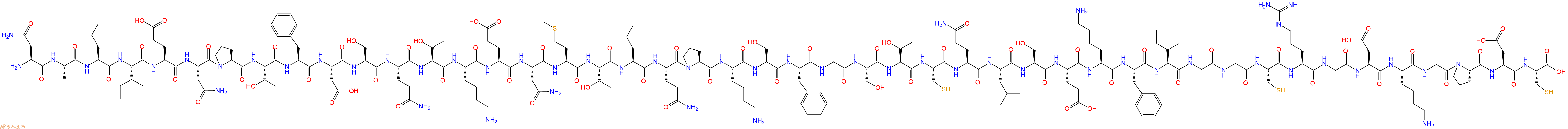 专肽生物产品Asn-Ala-Leu-Ile-Glu-Asn-Pro-Thr-Phe-Asp-Ser-Gln-Th