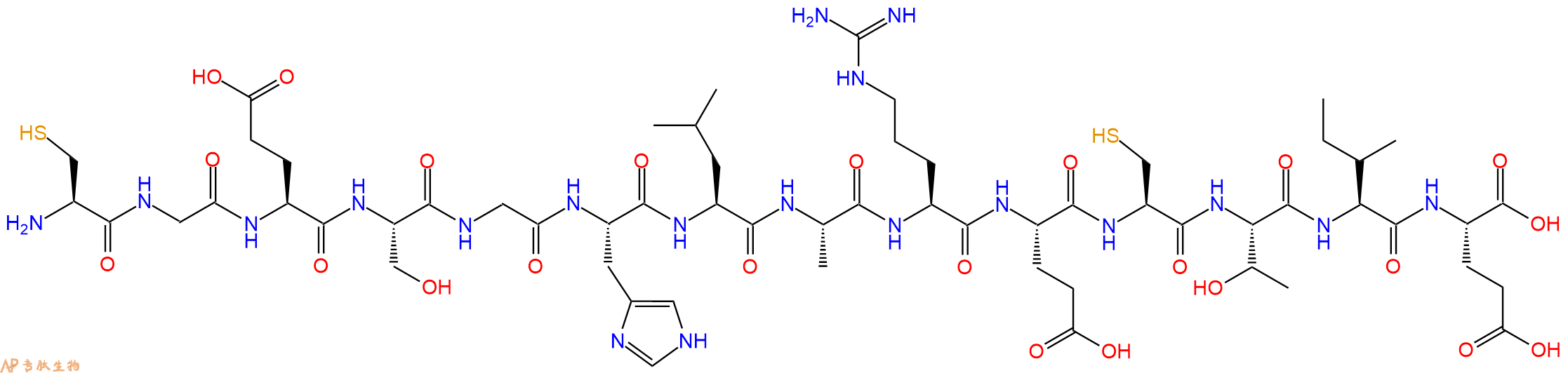 专肽生物产品十四肽CGESGHLARECTIE