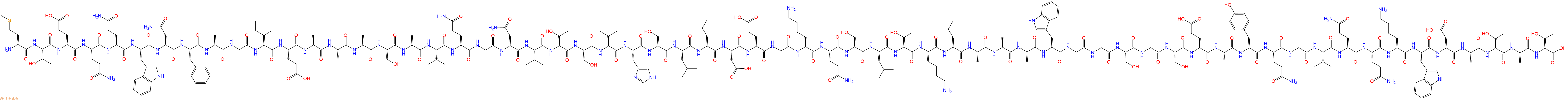 专肽生物产品Met-Thr-Glu-Gln-Gln-Trp-Asn-Phe-Ala-Gly-Ile-Glu-Al
