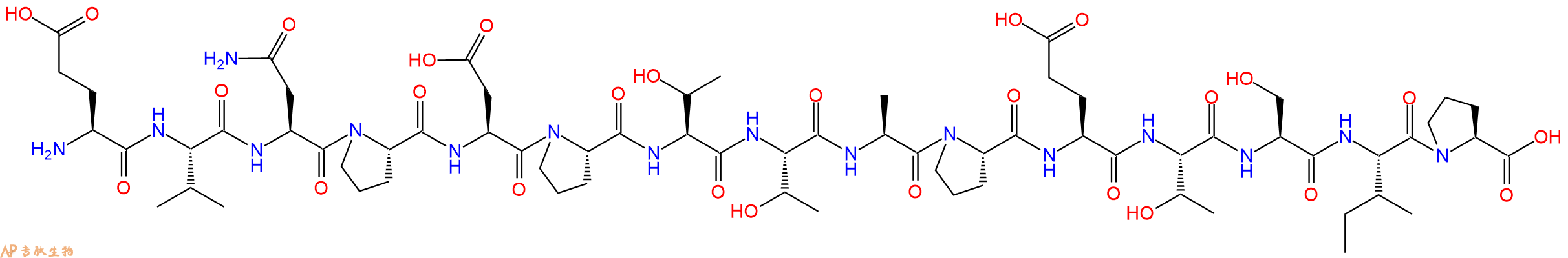 专肽生物产品十五肽EVNPDPTTAPETSIP