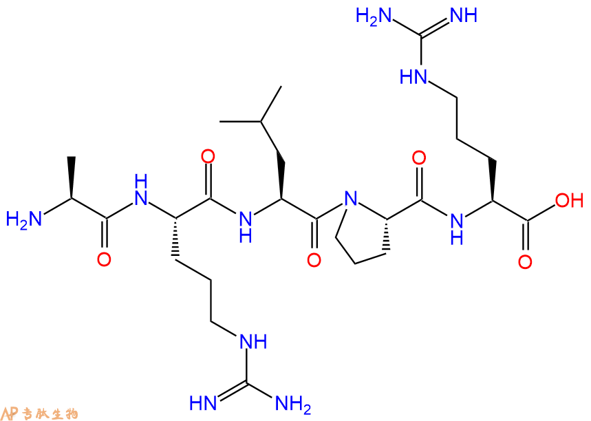 专肽生物产品五肽Ala-Arg-Leu-Pro-Arg