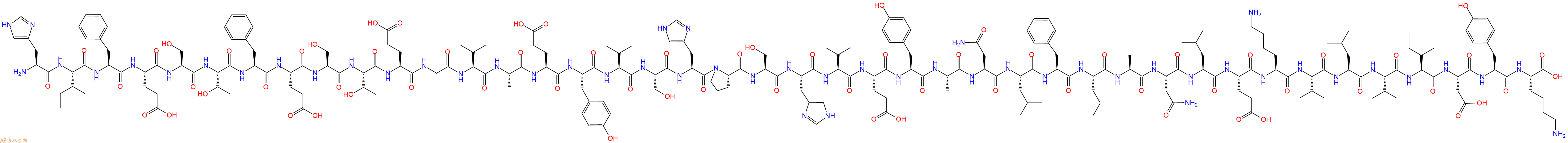 专肽生物产品His-Ile-Phe-Glu-Ser-Thr-Phe-Glu-Ser-Thr-Glu-Gly-Va