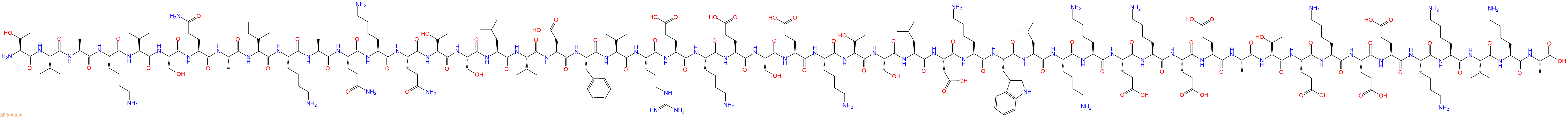 专肽生物产品Thr-Ile-Ala-Lys-Val-Ser-Gln-Ala-Ile-Lys-Ala-Gln-Ly