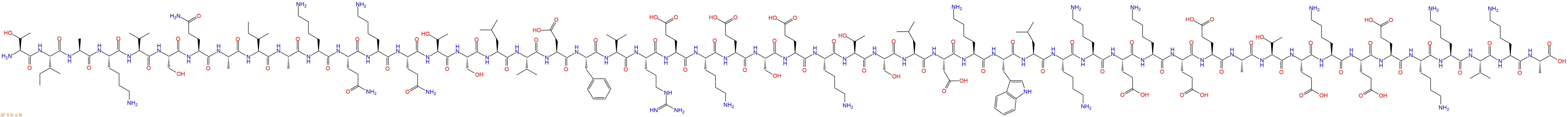 专肽生物产品Thr-Ile-Ala-Lys-Val-Ser-Gln-Ala-Ile-Ala-Lys-Gln-Ly