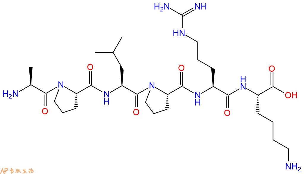 专肽生物产品六肽Ala-Pro-Leu-Pro-Arg-Lys