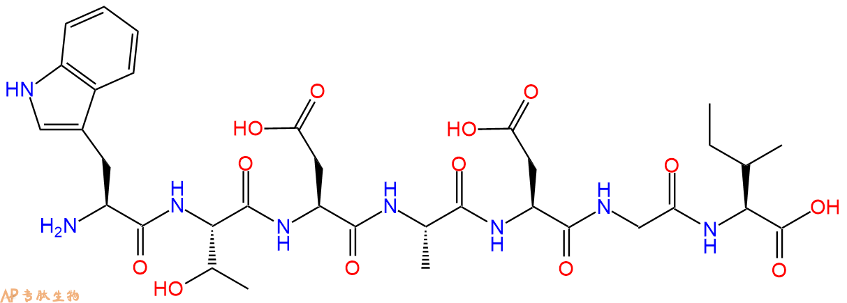 专肽生物产品七肽WTDADGI
