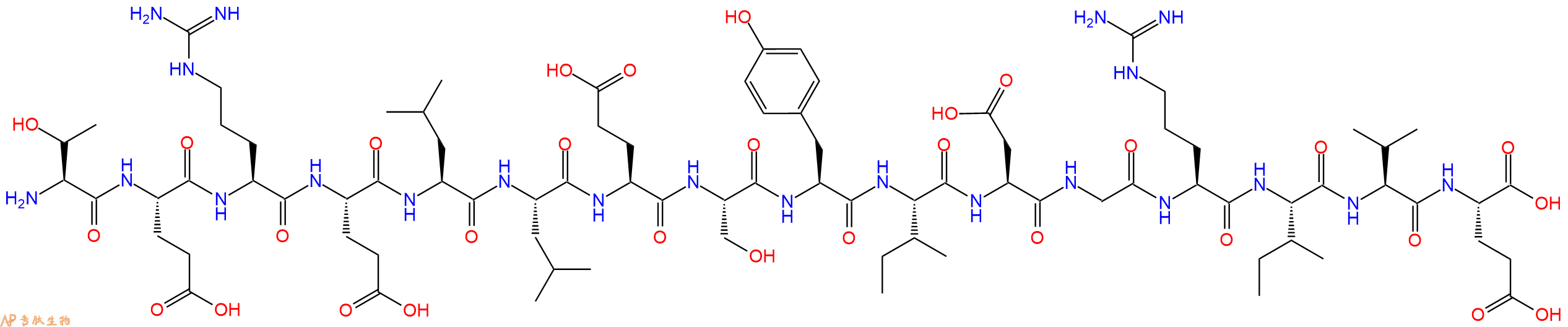 专肽生物产品十六肽TERELLESYIDGRIVE