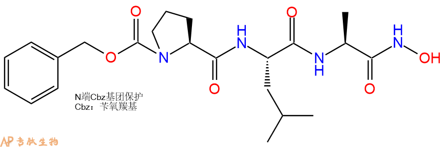 专肽生物产品三肽Cbz-Pro-Leu-Ala-NHOH123984-00-9