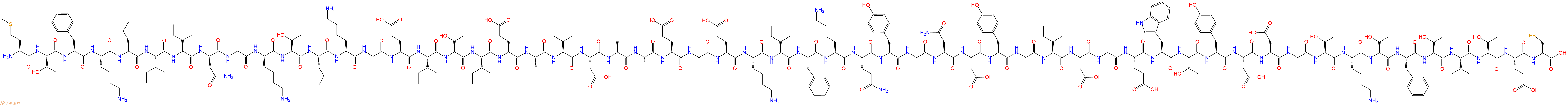 专肽生物产品Met-Thr-Phe-Lys-Leu-Ile-Ile-Asn-Gly-Lys-Thr-Leu-Ly