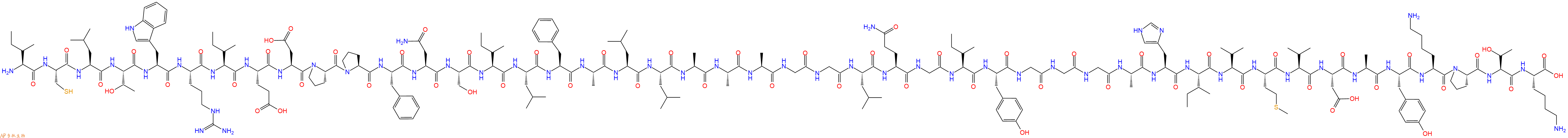 专肽生物产品Ile-Cys-Leu-Thr-Trp-Arg-Ile-Glu-Asp-Pro-Pro-Phe-As