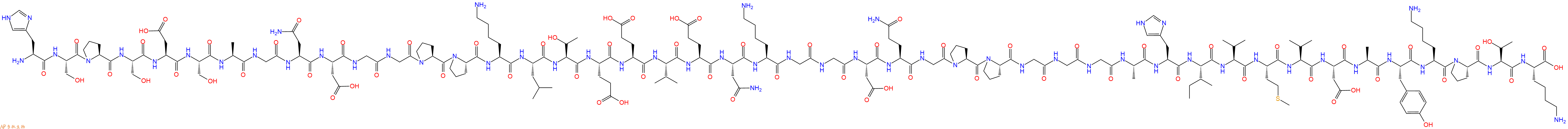 专肽生物产品His-Ser-Pro-Ser-Asp-Ser-Ala-Gly-Asn-Asp-Gly-Gly-Pr