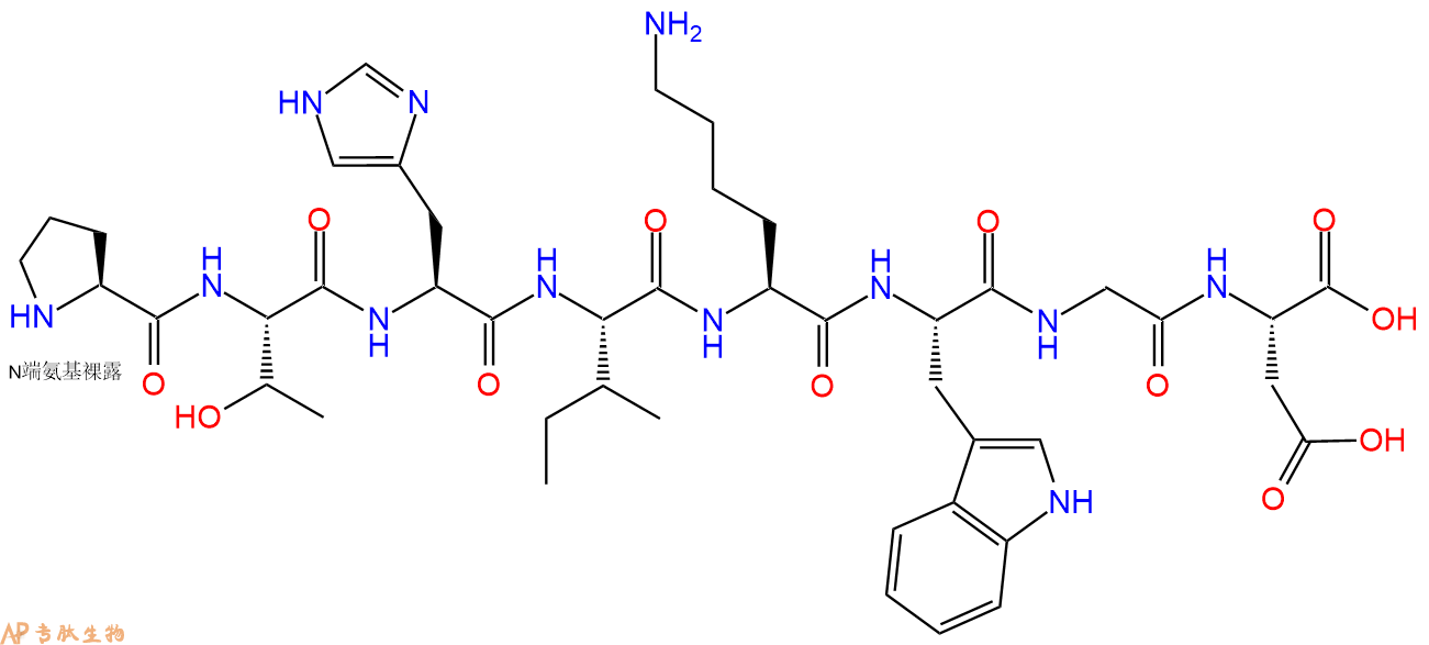 专肽生物产品八肽PTHIKWGD117620-76-5