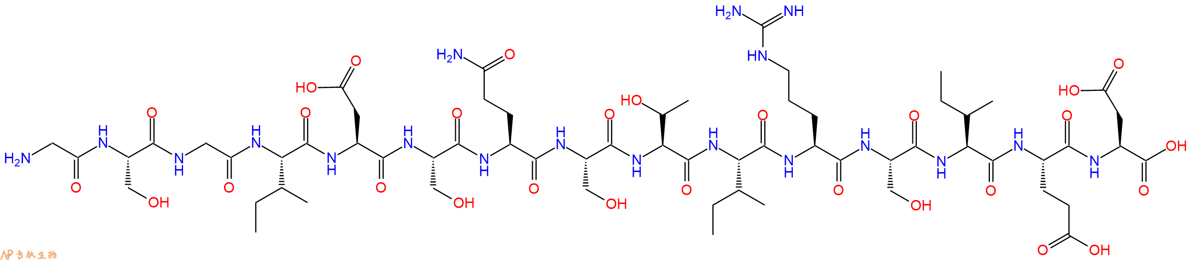专肽生物产品十五肽GSGIDSQSTIRSIED