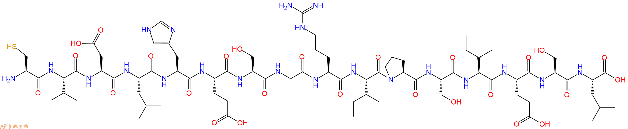 专肽生物产品十六肽CIDLHESGRIPSIESL