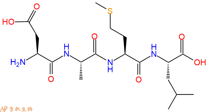 专肽生物产品四肽Asp-Ala-Met-Leu