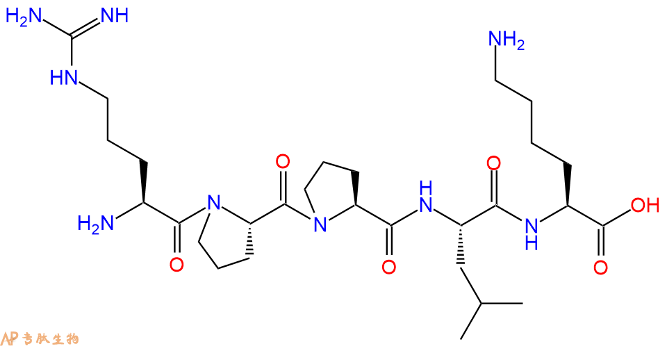 专肽生物产品五肽Arg-Pro-Pro-Leu-Lys