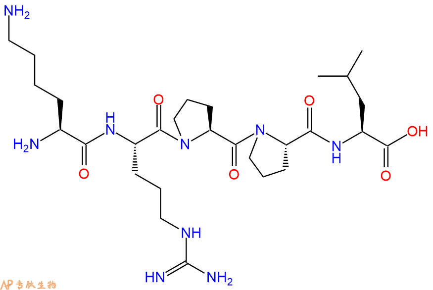 专肽生物产品五肽Lys-Arg-Pro-Pro-Leu