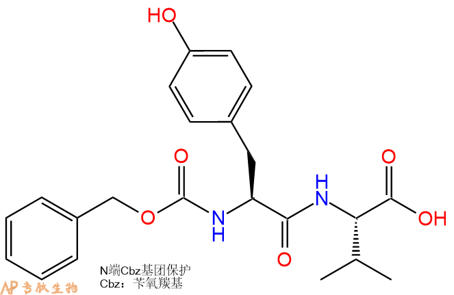 专肽生物产品二肽Cbz-Tyr-Val38972-89-3