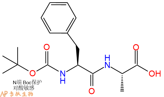 专肽生物产品二肽Boc-Phe-Ala55677-48-0