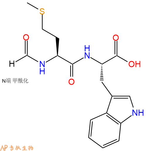 专肽生物产品二肽For-Met-Trp60189-52-8