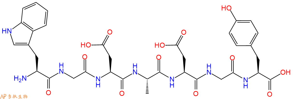 专肽生物产品七肽WGDADGY