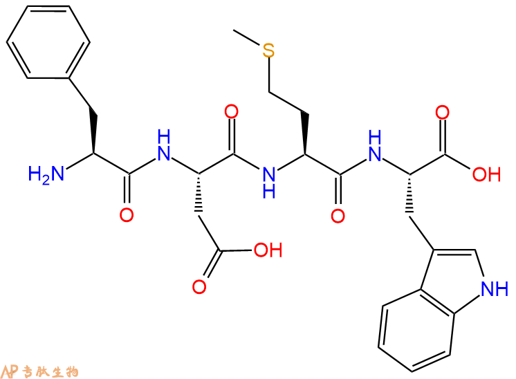 专肽生物产品四肽Phe-Asp-Met-Trp