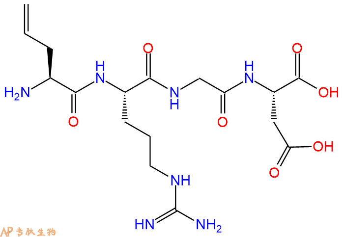 专肽生物产品四肽AllylGly-Arg-Gly-Asp
